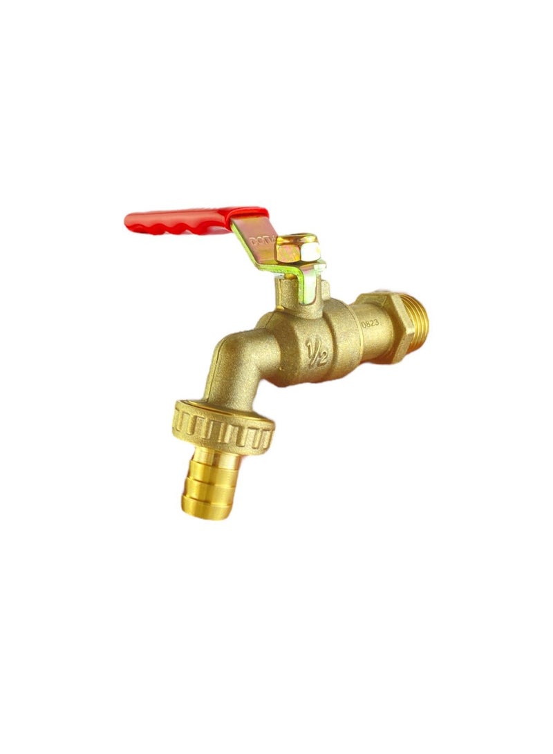 Brass Water Tap 1/2 Inch Italian Made – Durable Brass Water Valve for Home and Garden Use - Image 3